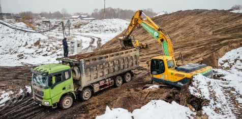 Больше, чем обещали. В 2024 году «Зелёный сад» вывез из Борок 23 000 тонн загрязнённого грунта