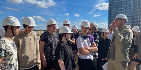 Студенты строительного колледжа посетили ЖК «Еврокласс»