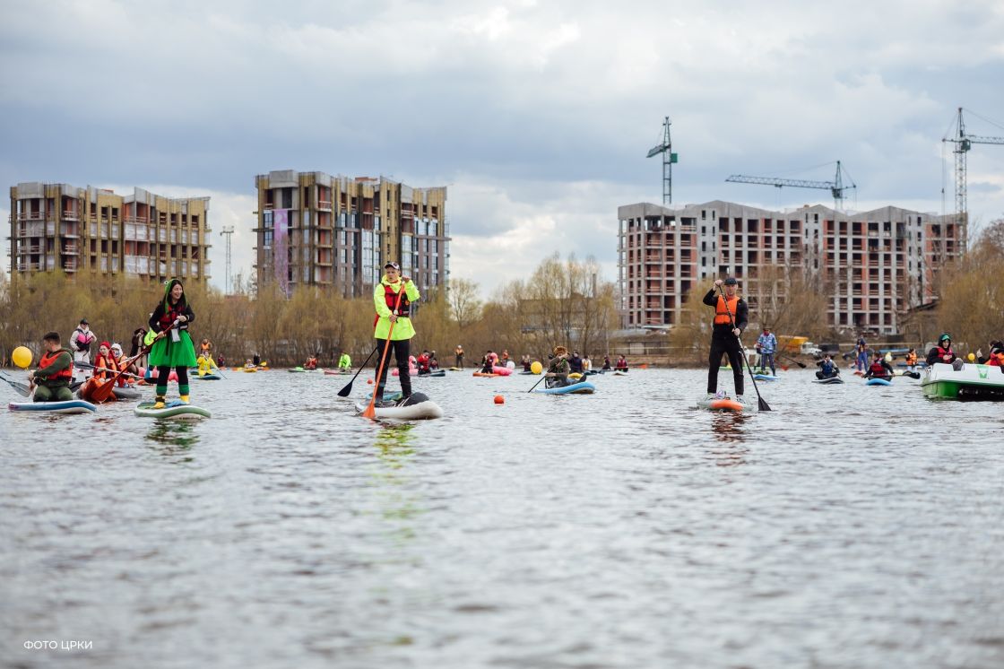 На «Окской стрелке» прошёл сап-фестиваль «Рязанское море»