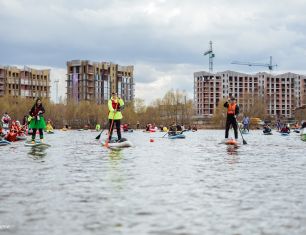 На «Окской стрелке» прошёл сап-фестиваль «Рязанское море»