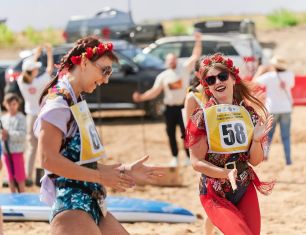 Драйв, спорт и праздник на воде: на Окской Стрелке прошёл сап‑фестиваль «Рязанское Лукоморье. Девичник»