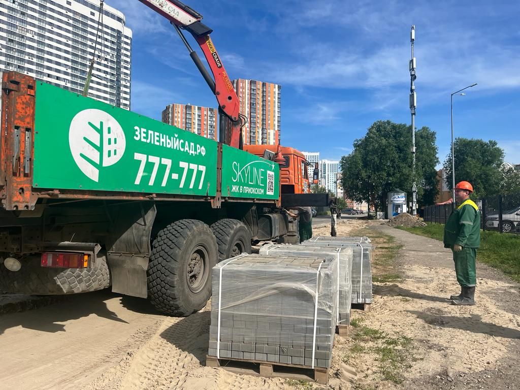 «Зеленый сад» благоустроит пешеходную дорожку на улице Быстрецкой
