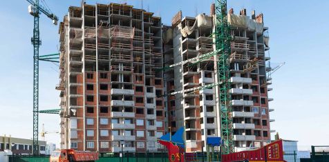 Ход строительства: жилой комплекс «Гранд комфорт» (2-я очередь), февраль 2018