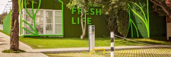 На остановочном комплексе рядом с ЖК Fresh Life будет установлена прозрачная крыша