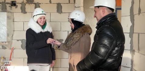 Лучший учитель Рязанской области 2024 года осмотрела квартиру, подаренную нашей компанией