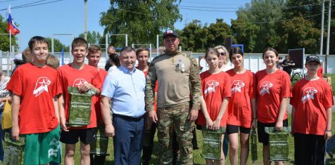 ГК «Зелёный сад» поддержала проведение спортивно-патриотических соревнований в р.п.Сараи