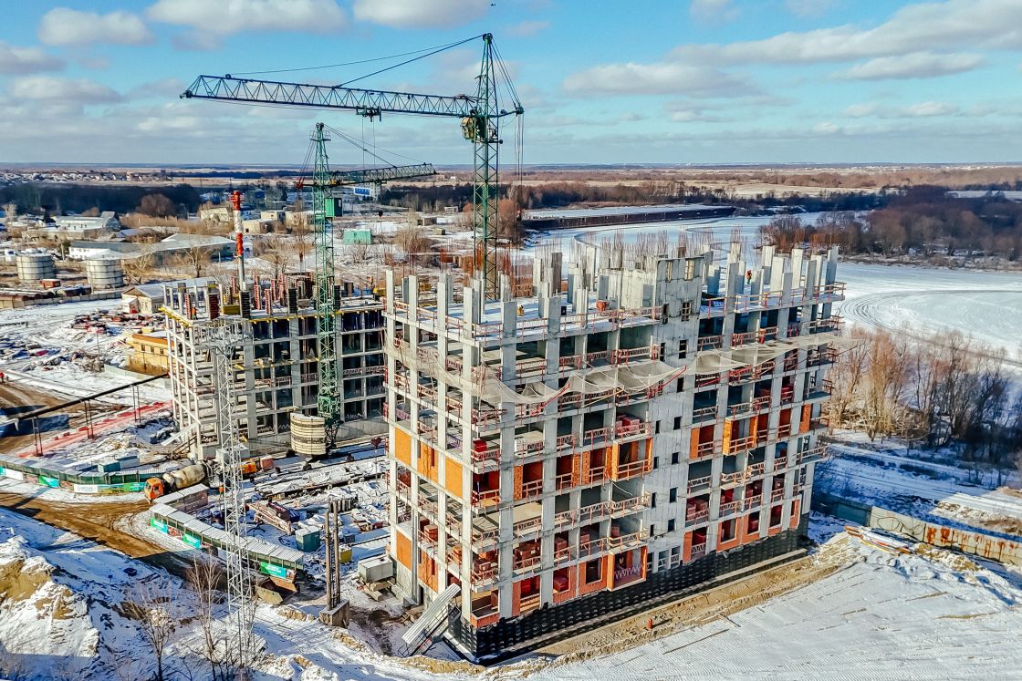 Динамика строительства. Февраль 2025