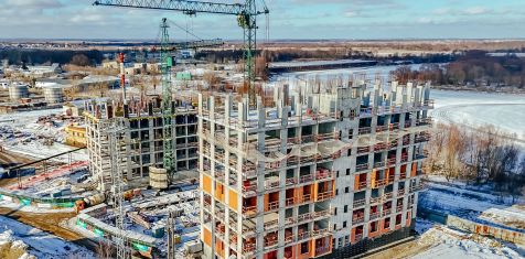 Динамика строительства. Февраль 2025