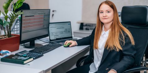 Сметчик - профессия престижная. Студентка Алина Журавлёва решила остаться в компании «Зелёный сад» после получения диплома