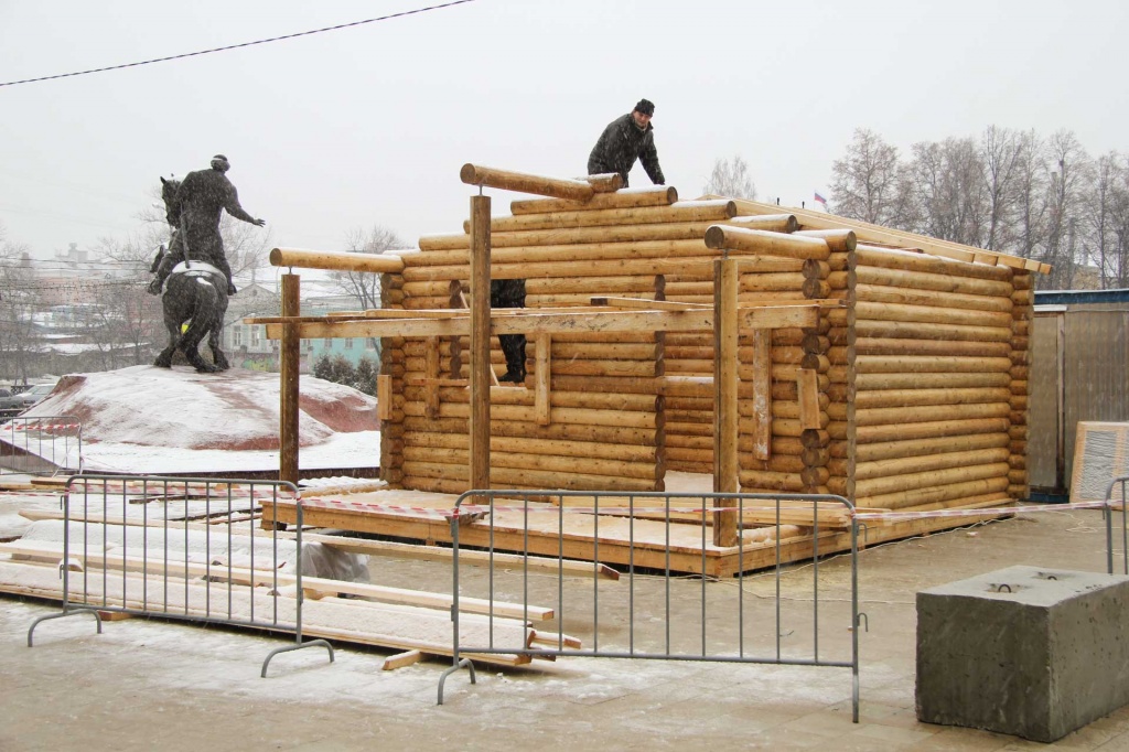 Строительство резиденции Деда Мороза
